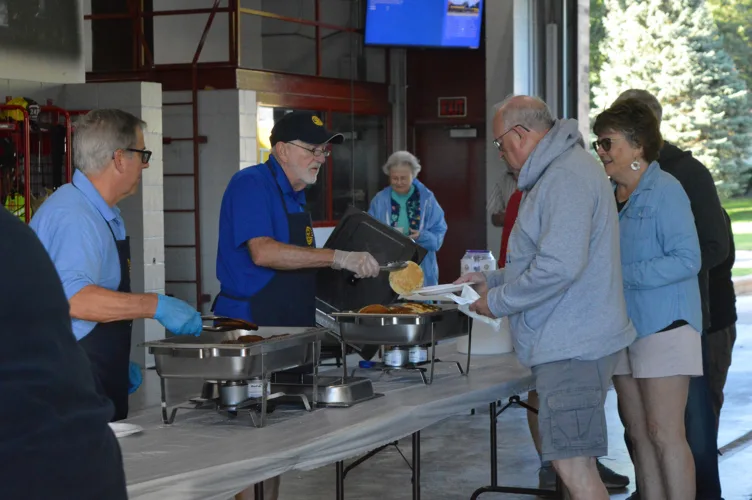 Sunrise Rotary pancake breakfast has  a long tradition in Marshall community